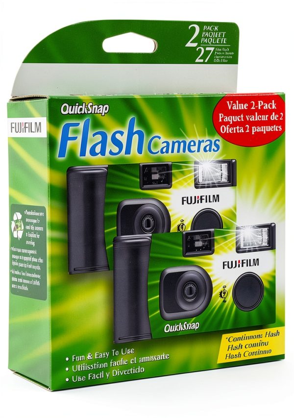 Fujifilm QuickSnap 6 Pack Disposable Cameras-1