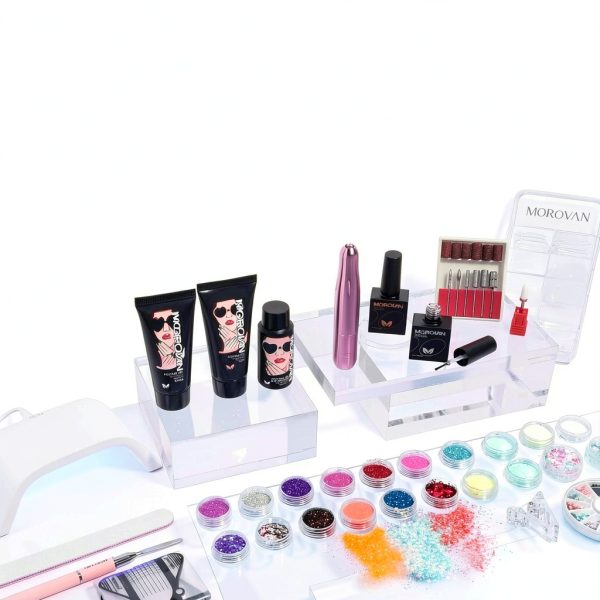 Morovan Poly Gel Nail Kit Starter Kit-1