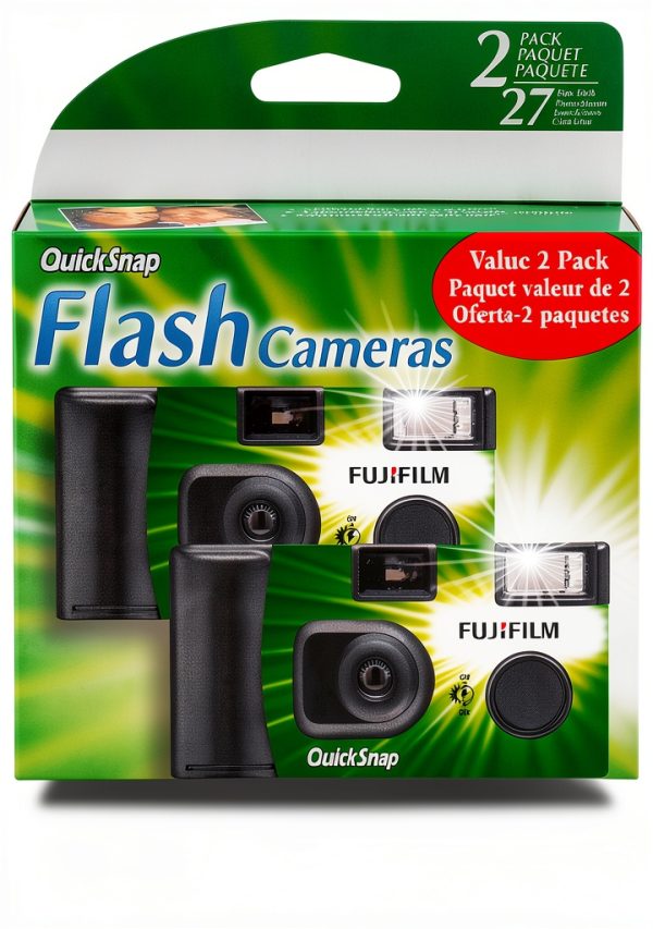Fujifilm QuickSnap 6 Pack Disposable Cameras-3