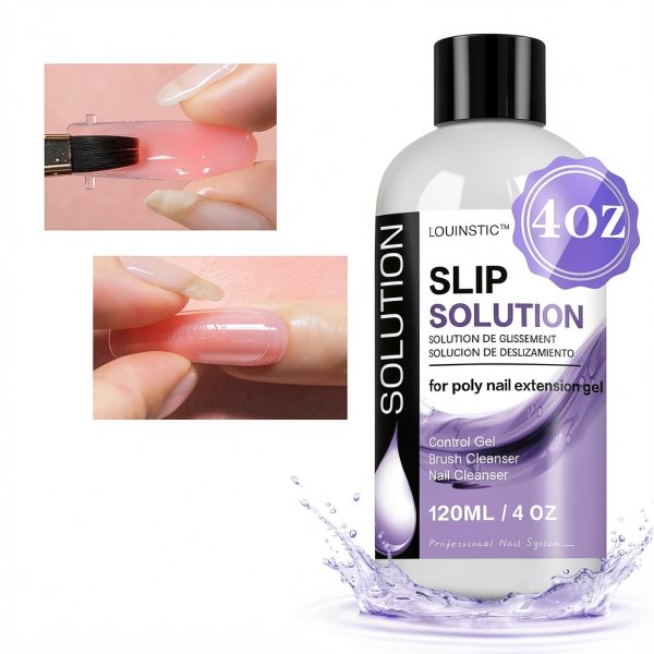 Louinstic Poly Extension Gel Slip Solution 4 OZ Beauty Nail-4