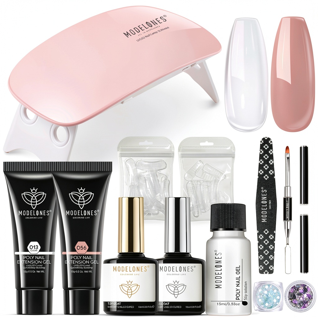 Nail Thickening Solution bottle and brush