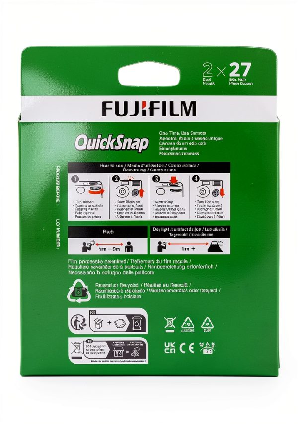 Fujifilm Quicksnap Flash 400 Disposable Camera-4