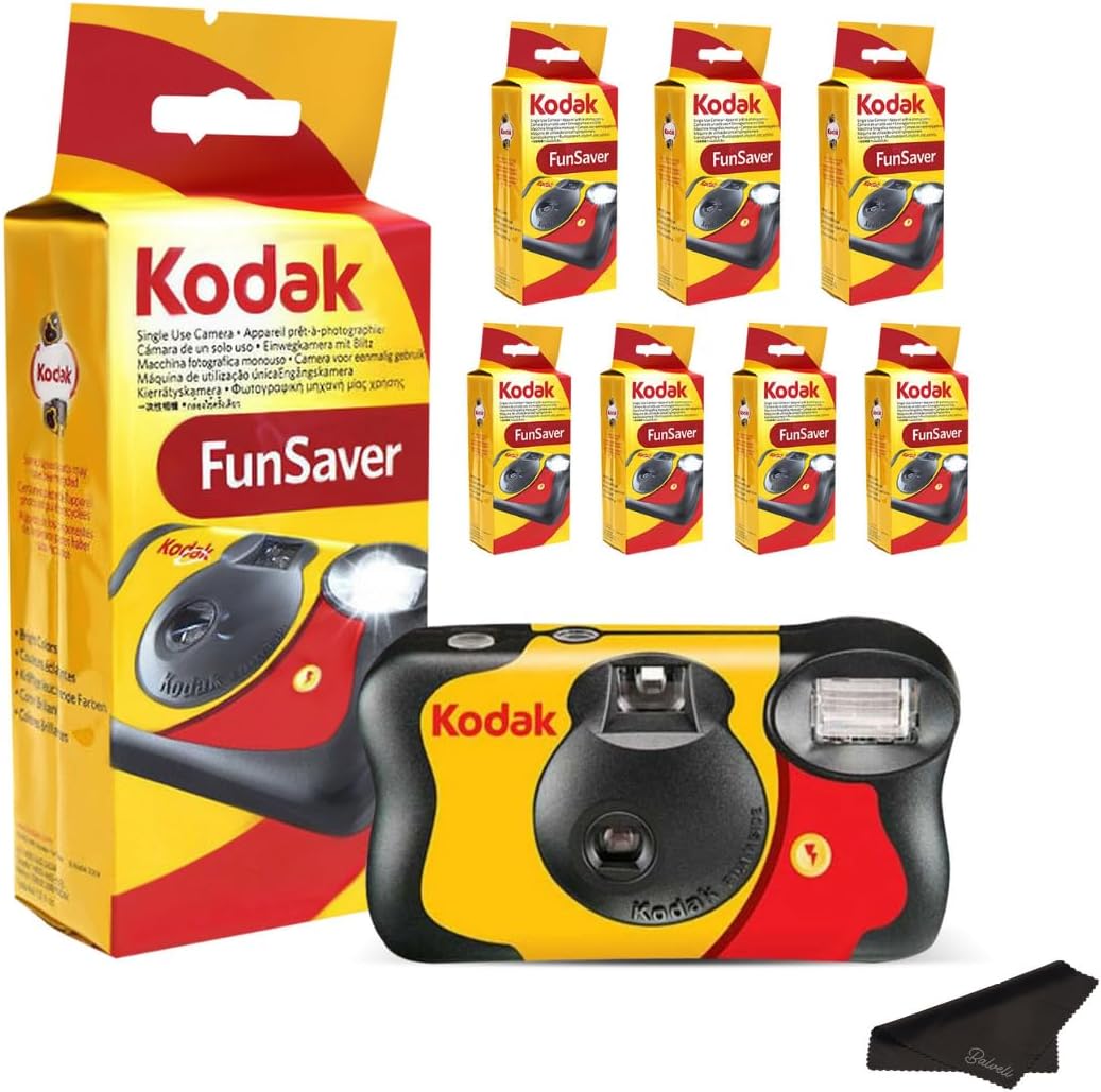 Kodak Funsaver disposable camera bundle