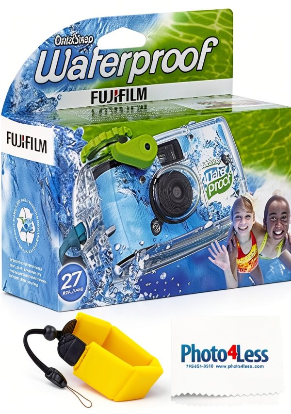 Fujifilm Quick Snap Waterproof 35mm Disposable Camera Kit-0