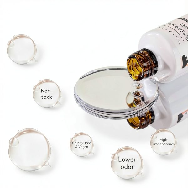 Makartt Clear Nail Gel Builder for Nails-6