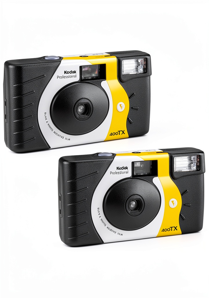 Kodak Single-Use Film Camera in hand