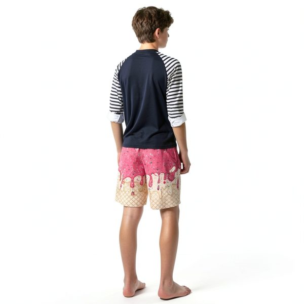 Boys Swim Board Shorts AquaKid Quick Dry-4