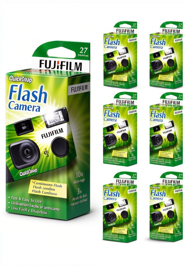 Fujifilm FUJIQSFLASH Single-Use Film Camera Electronics-0