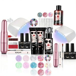 Morovan Poly Gel Nail Kit Starter Kit-0