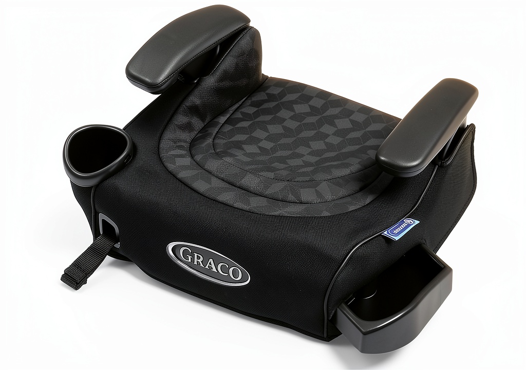 Child using TurboBooster LX booster seat in a car