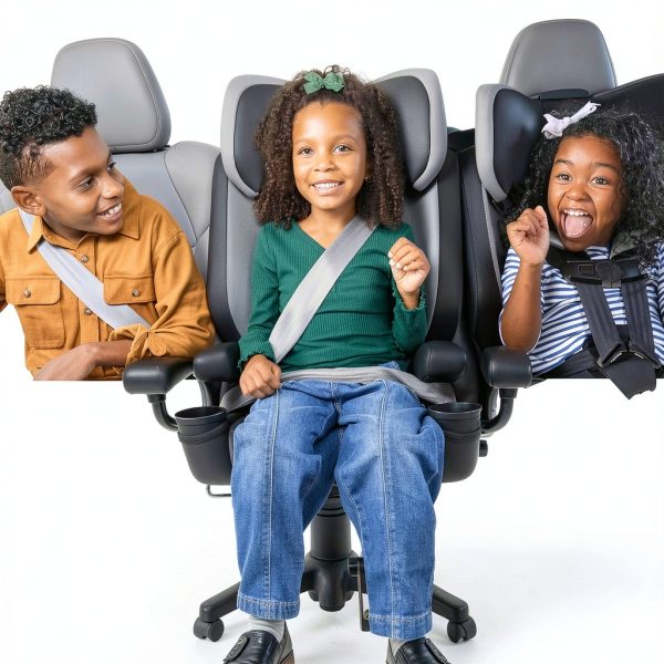 3-in-1 Car Seat Booster BC181HTW Lightweight Design-2