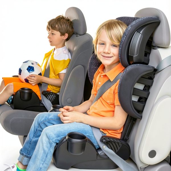 Pavo Booster Car Seat Polyester Design-7