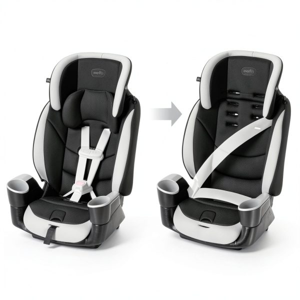 Evenflo High-Back Booster Car Seat for Kids-5