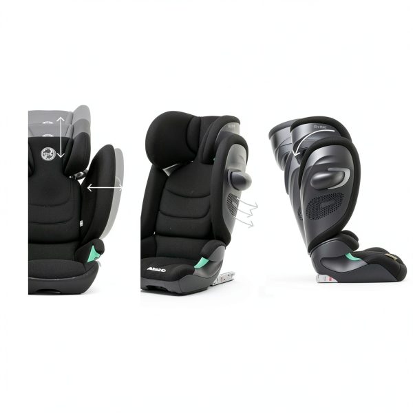 Child Safety Booster Car Seat SafeRide Plastic-4
