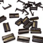 2X8 16 Pins 2mm Pitch 0.079" Dual Row IDC Socket, 25-Pack 16P 2.0mm MFC Connector for 1mm Flat Ribbon Cable-0