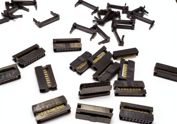 2X8 16 Pins 2mm Pitch 0.079" Dual Row IDC Socket, 25-Pack 16P 2.0mm MFC Connector for 1mm Flat Ribbon Cable-0