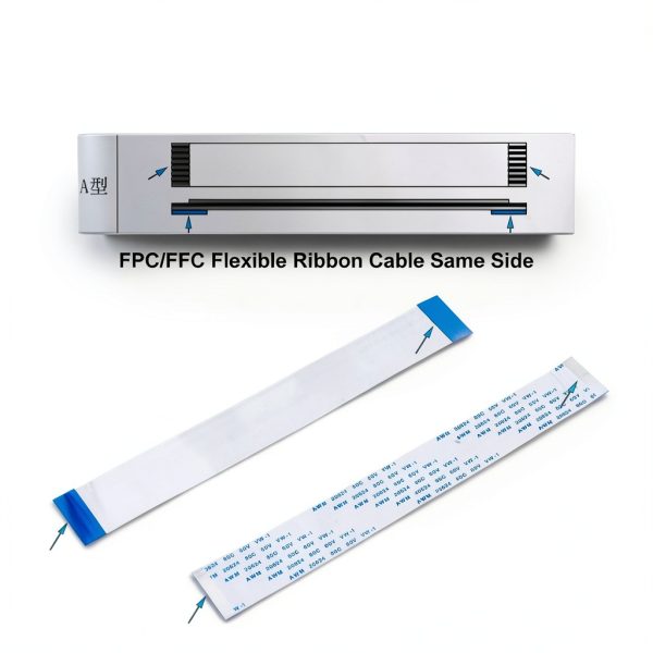0.5mm FFC FPC Connector Ribbon Cable Connector Kit,Extend Adapter ffc-fpc 4P 6P 8P 10P 12P 14P 16P 20P 30P 40P PCB Converter Board,150mm Length Flexible Flat Cable A Type (SH-0.5-SS-E)-5